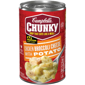 Chunky Campbell´s Chicken Brocolli Cheese with Potato