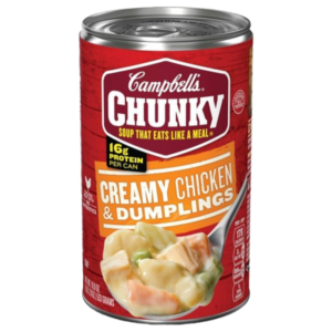 Chunky Campbell´s Creamy Chicken & Dumplings