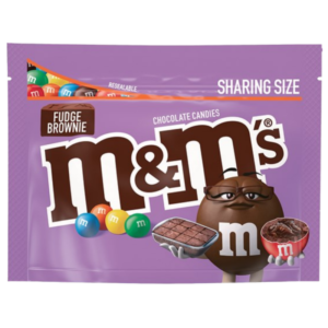 M&M´s Fudge Brownie Sharing Size