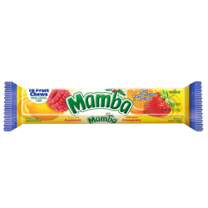 Mamba 3pack Fruit Chews 80grs